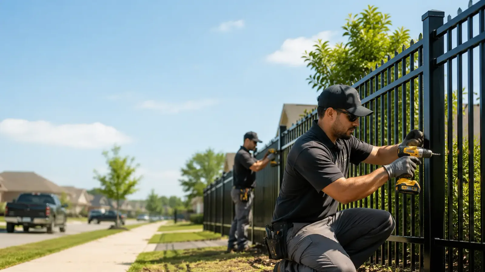 Metal Fence Installation in Creole, LA
